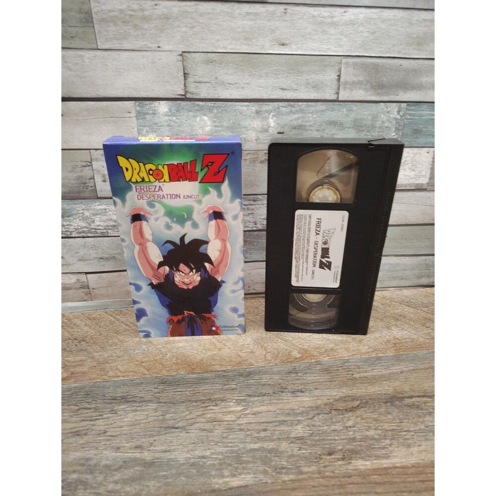 Dragon Ball Z DBZ Frieza Saga UNCUT VHS Box Set Vol 1-10 Connecting Spine Art - Picture 12 of 16